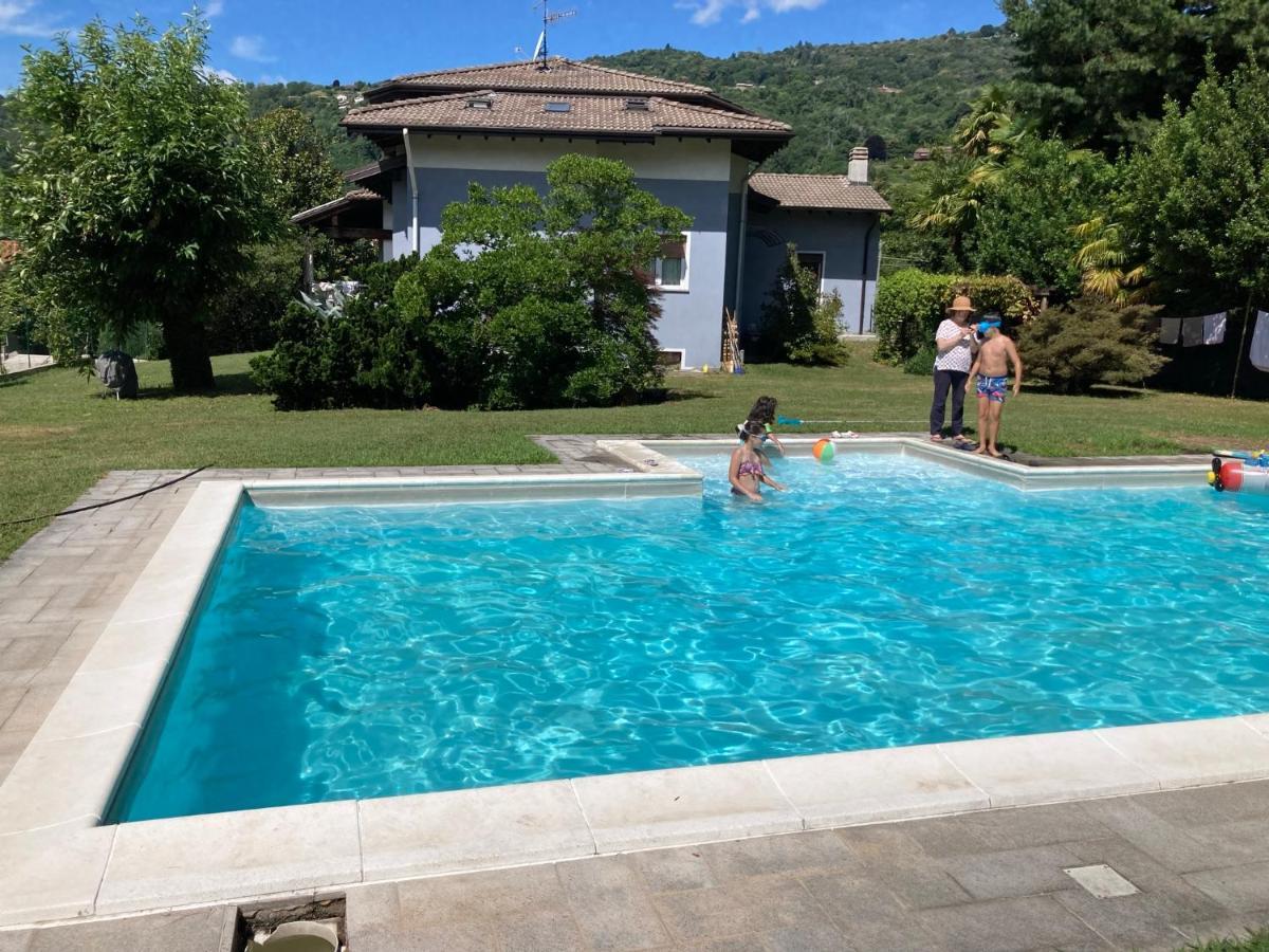 Appartamento Al Lago Lesa Ngoại thất bức ảnh